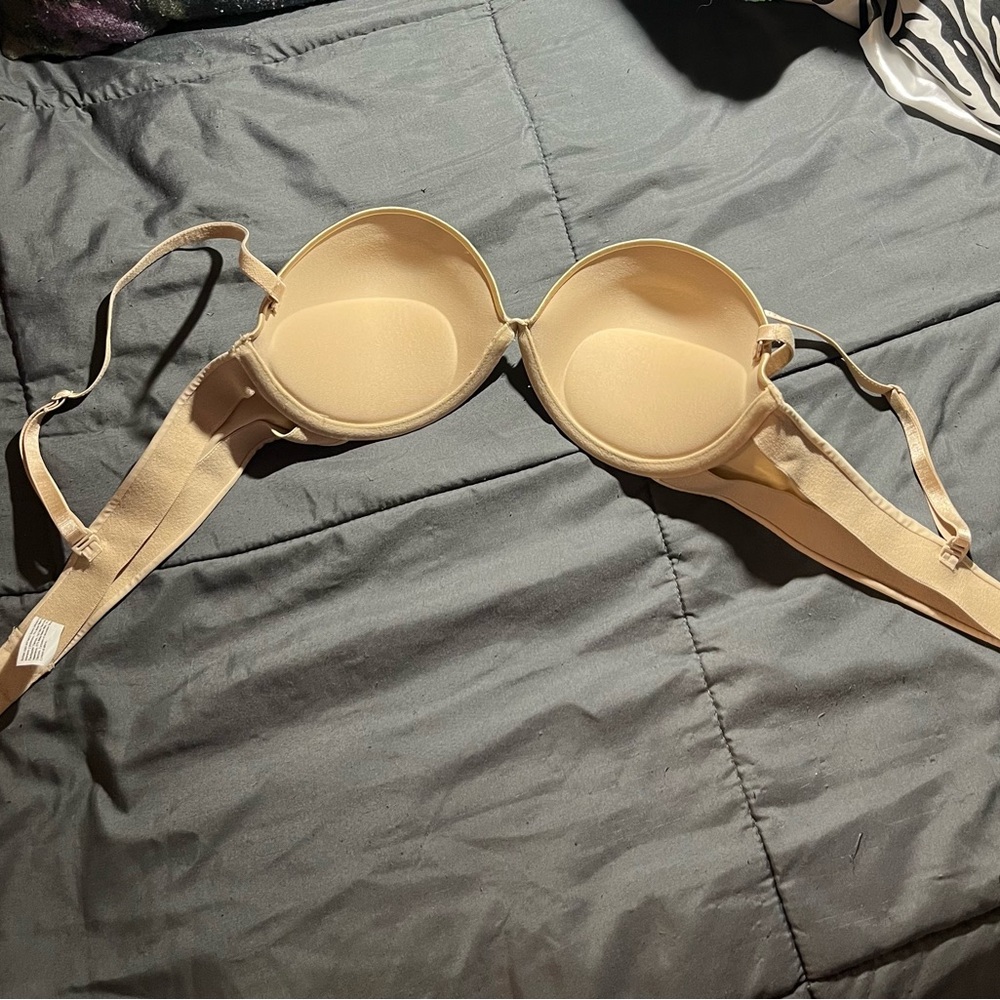 NWOT Maidenform Cream Padded Convertible Bra - Picture 3 of 5